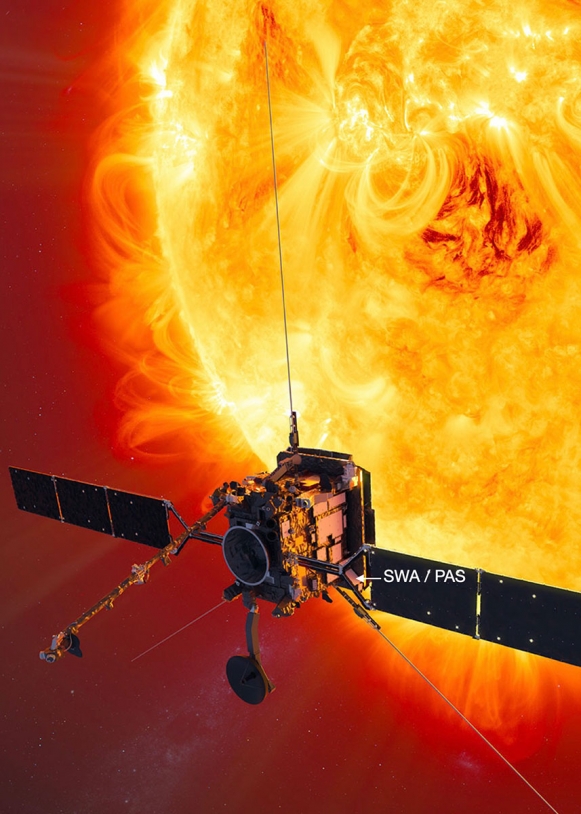 Localisation du senseur PAS de l&#039;instrument SWA sur Solar Orbiter